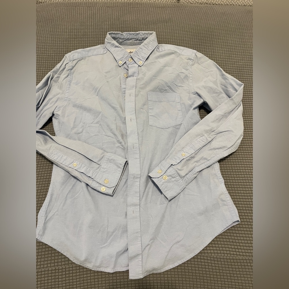 Goodfellow & Co Light Blue Casual Button Down Shirt